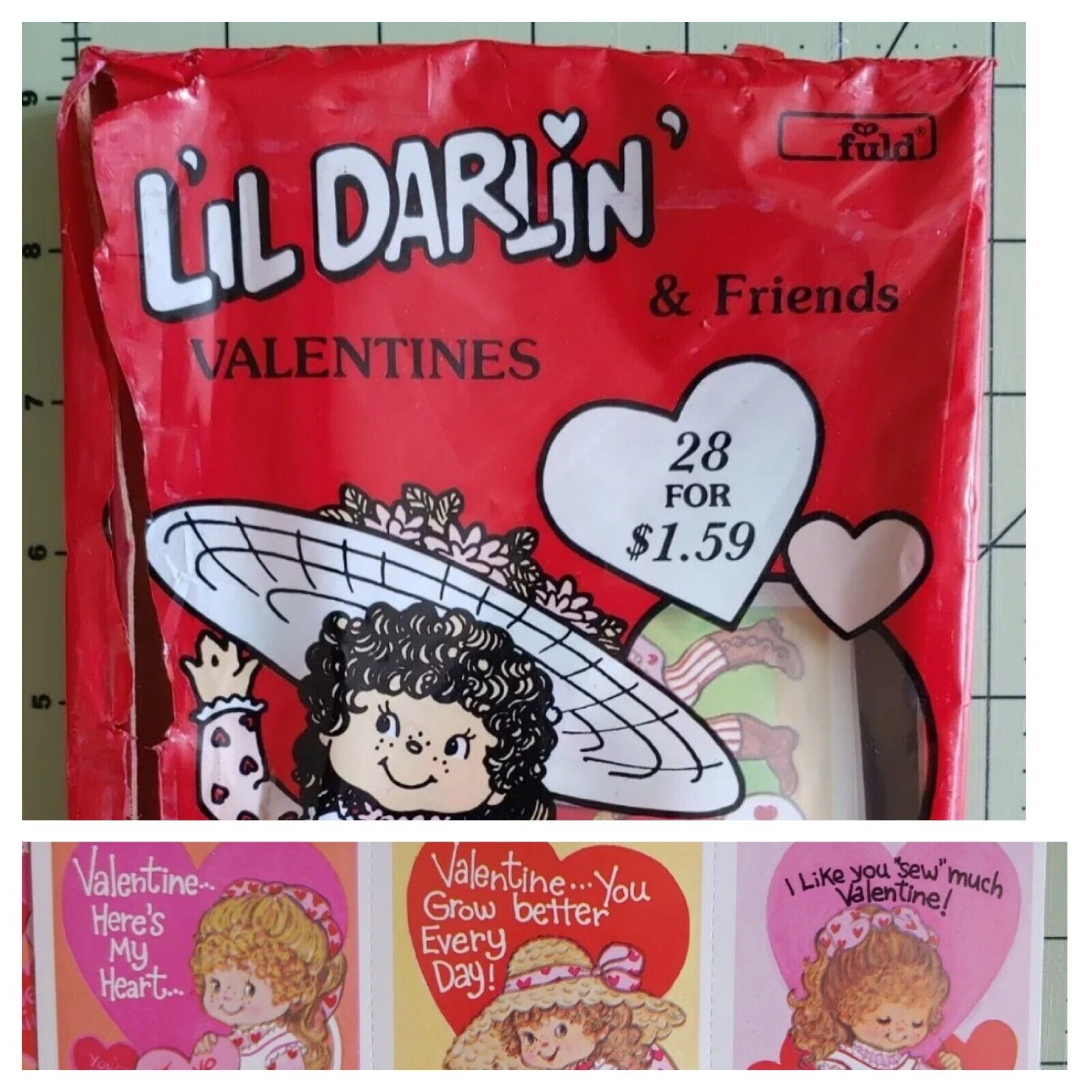 Vintage L\'il Darlin\' & Friends Valentines by Fuld & Company