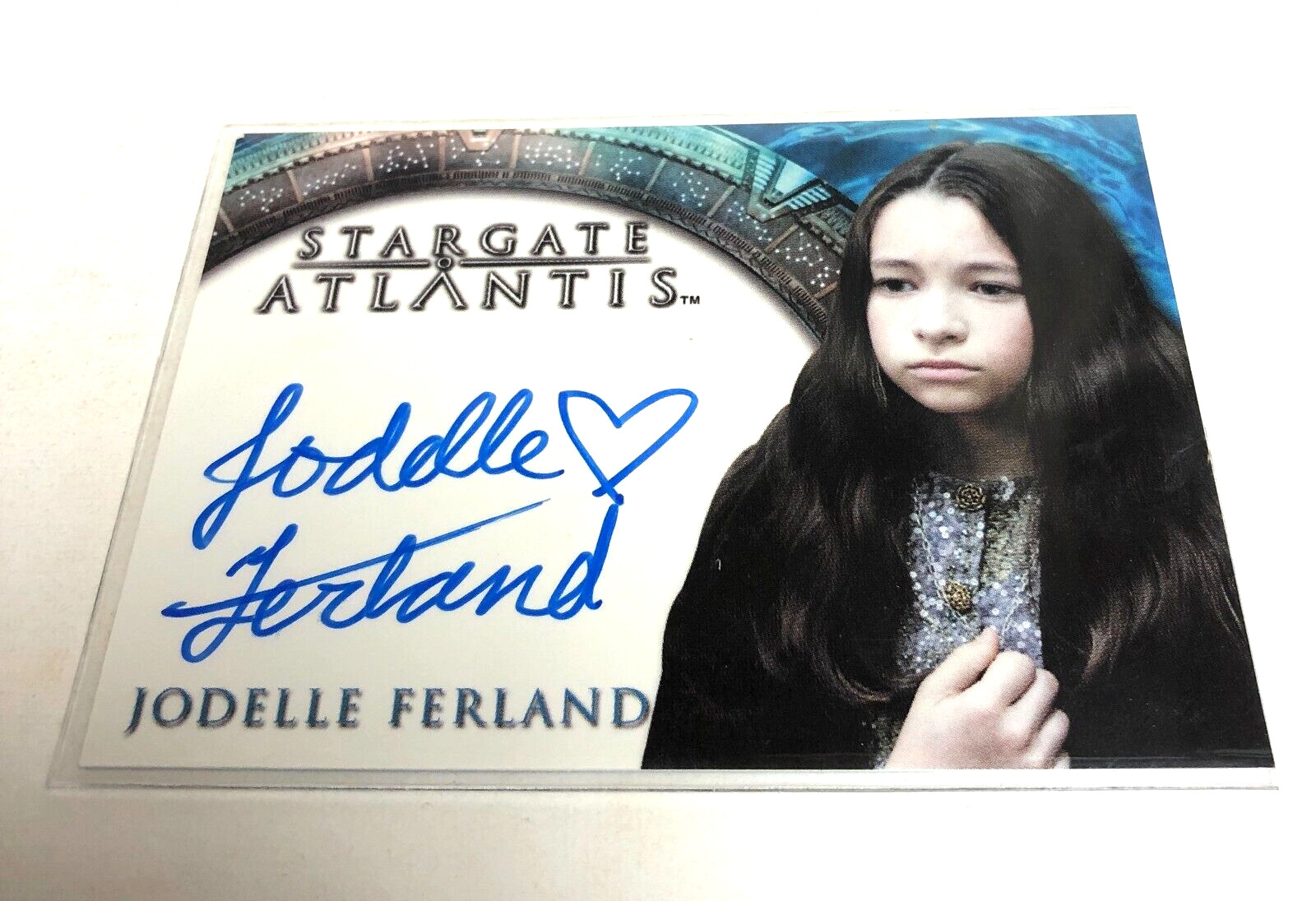 2008 Stargate: Atlantis Autograph Card Signed by Jodelle Ferland as Harmony LMTD