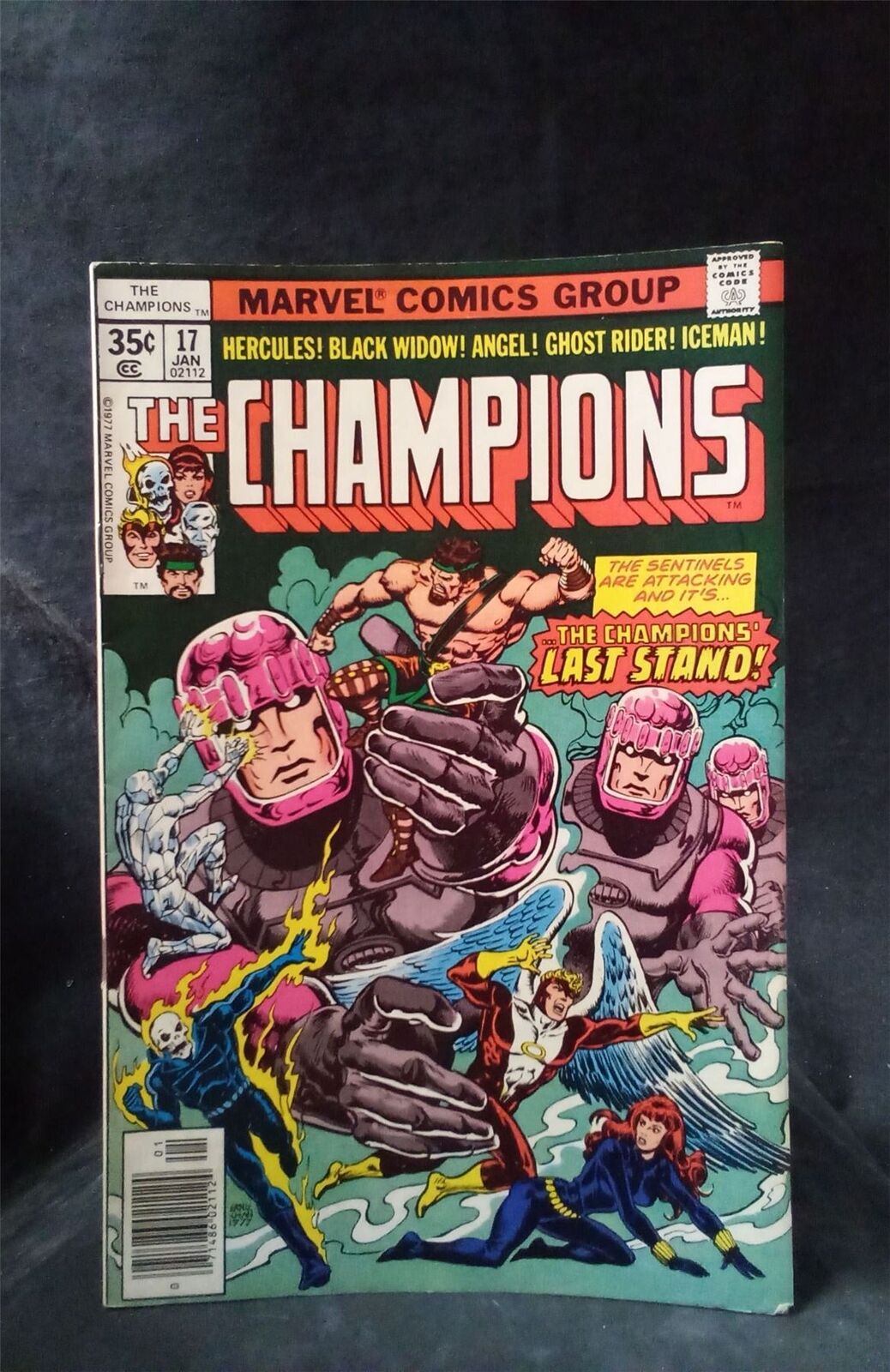 The Champions #17 1978 Marvel Comics Comic Book 