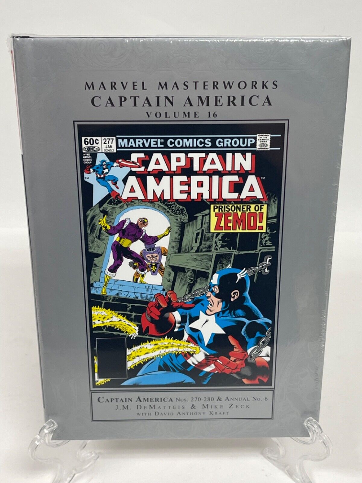Captain America Marvel Masterworks Vol 16 New Marvel HC Hardcover Sealed