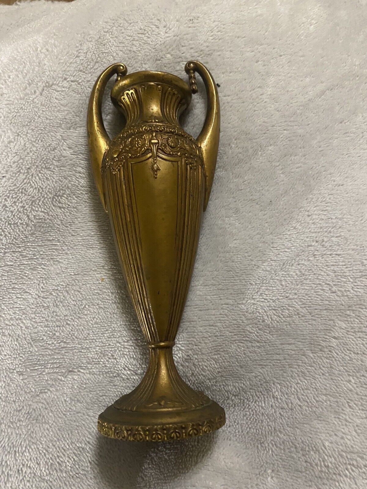 1938 JB Jennings Brothers Loving Cup Vase Bronze Trophy Urn Vintage Antique