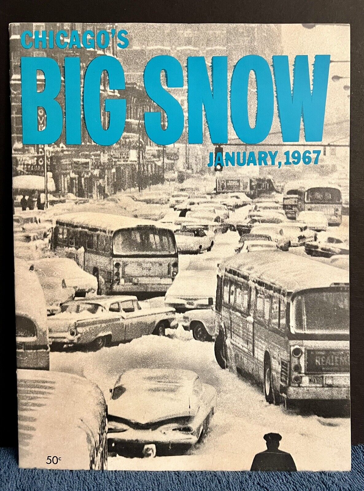 Chicago's 1967 Historical BIG SNOW – Chicago Tribune Magazine Exc. Condition
