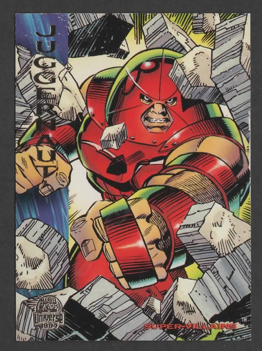 1994 Marvel Universe Super Villains # 105 Juggernaut NEW UNCIRCULATED Premium