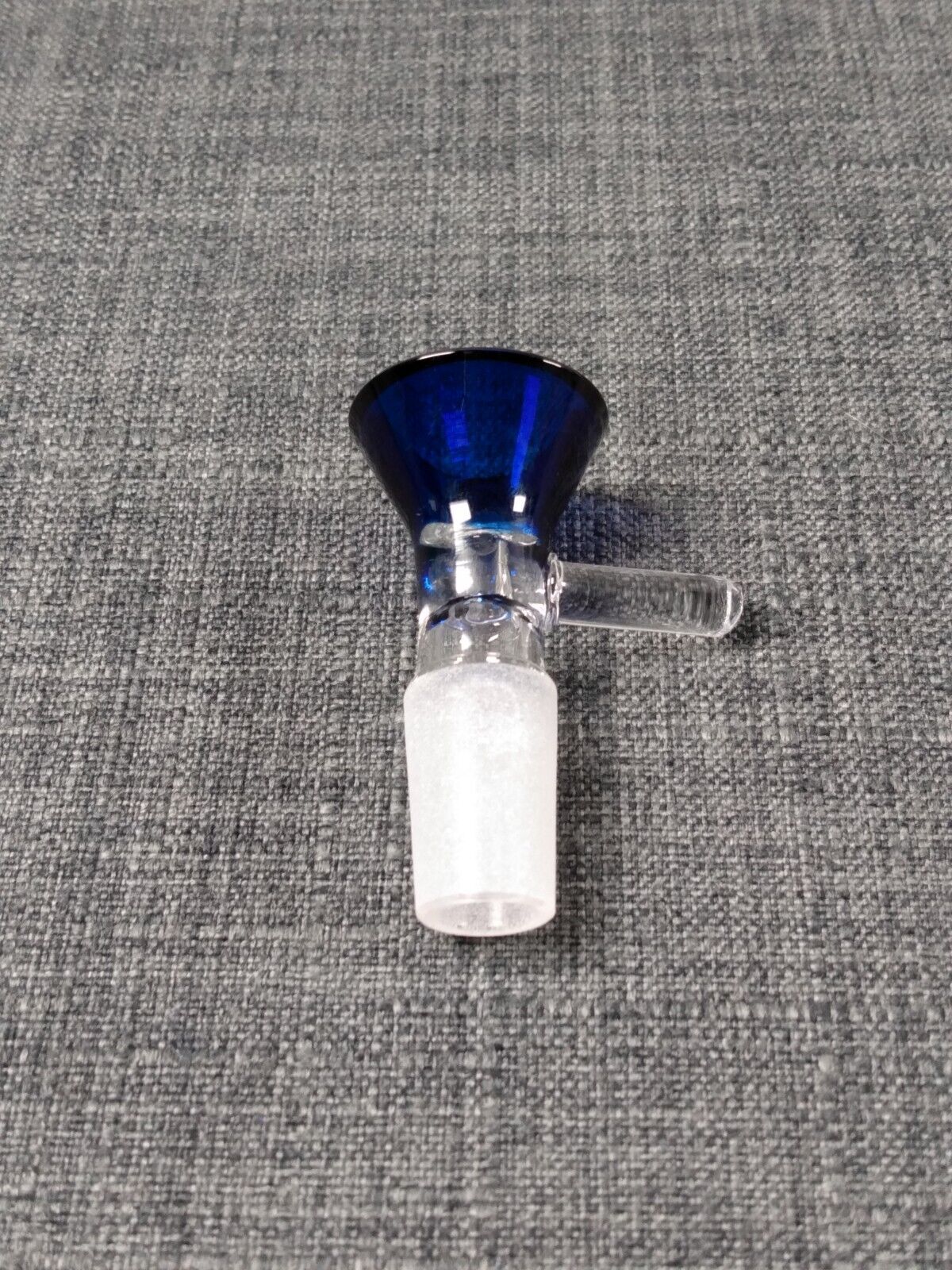 14mm Glass Bowl For Bong Hookah Water Pipe, Replacement part (BLUE)