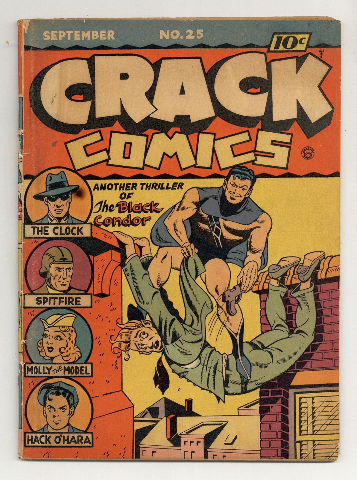 Crack Comics #25 FR/GD 1.5 1942