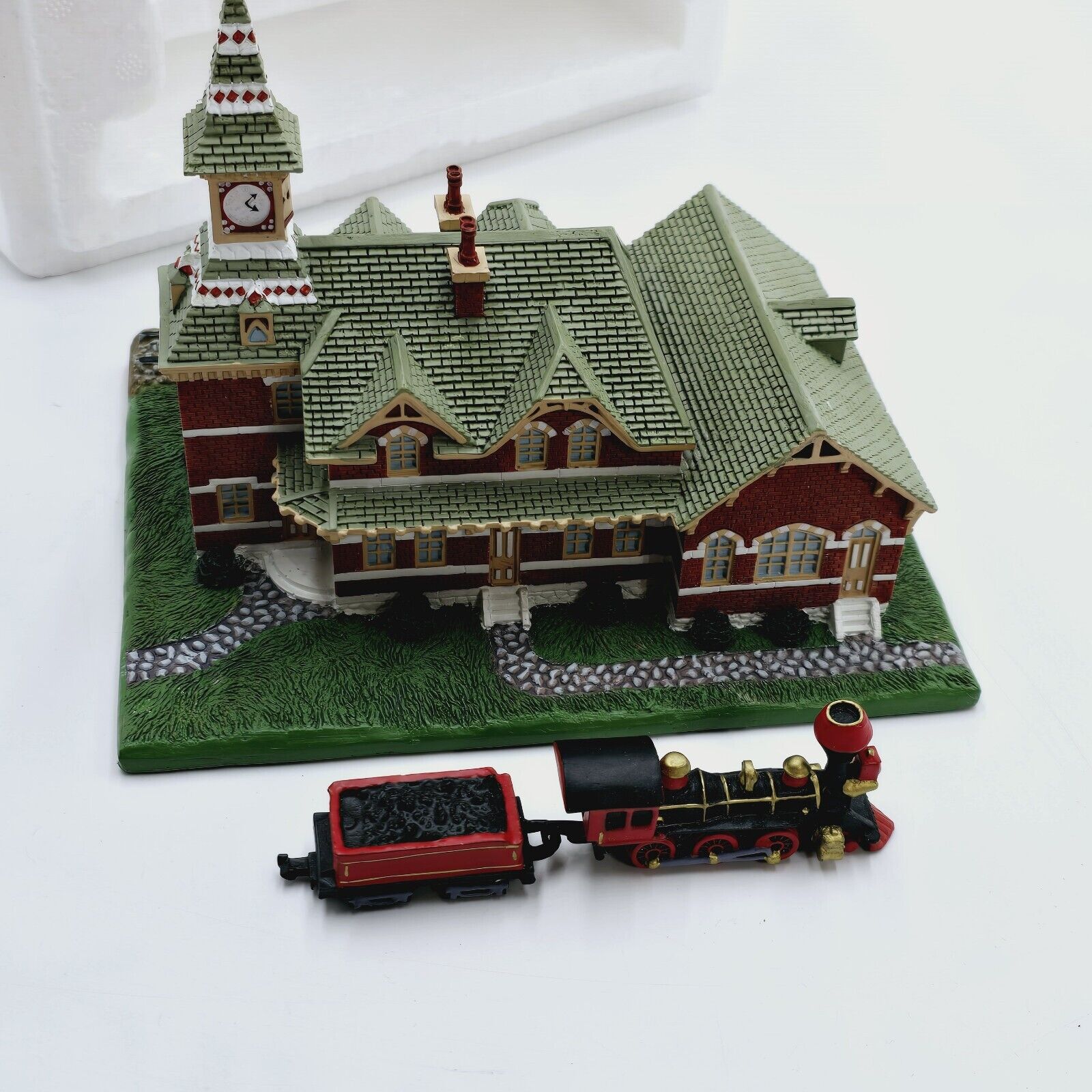 Vintage 1993 Danbury Mint The Old Railroad Station Point of Rocks MD 1993 No Box
