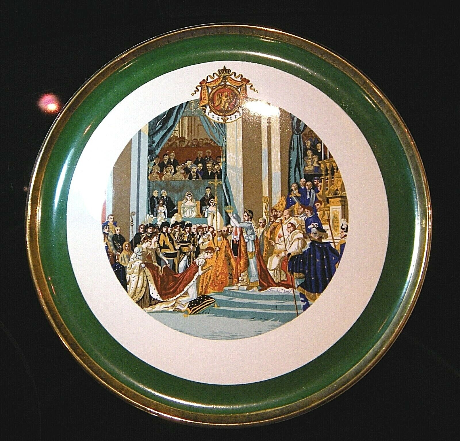 Faience D'Art Gien Napoleon Bonaparte Coronation Bicentenary Ltd. Edition Plates