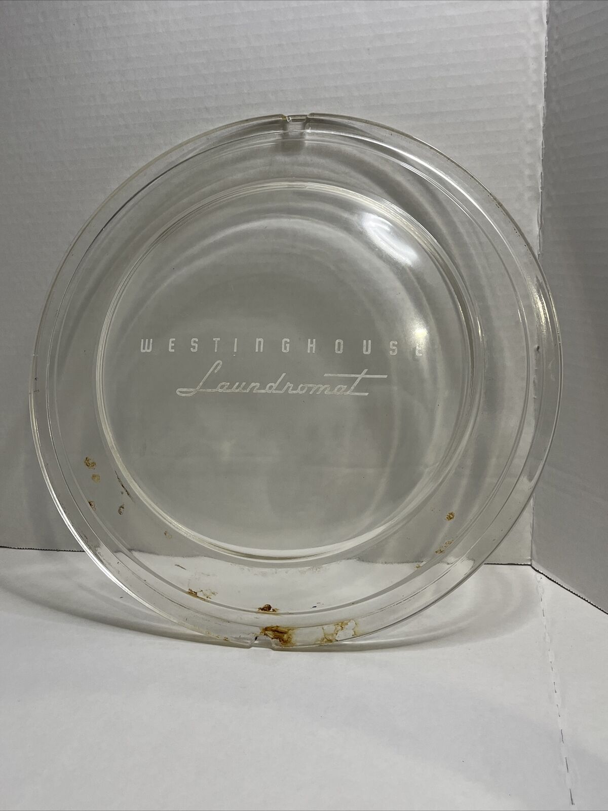 Vtg Genuine Westinghouse Washer Laundromat Rare Round glass window. Collectible