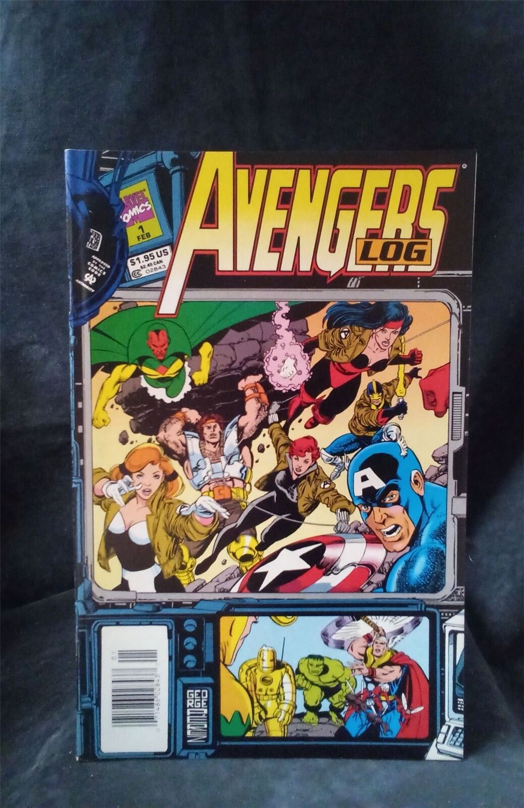 Avengers Log #1 1994 Marvel Comics Comic Book 