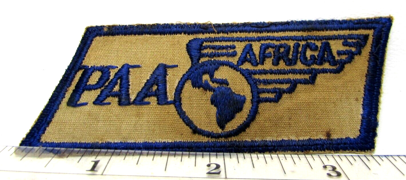 Vintage 1940\'s Pan Am Airways PAA Africa Jacket Patch Ferry Pilot WWII Aviation