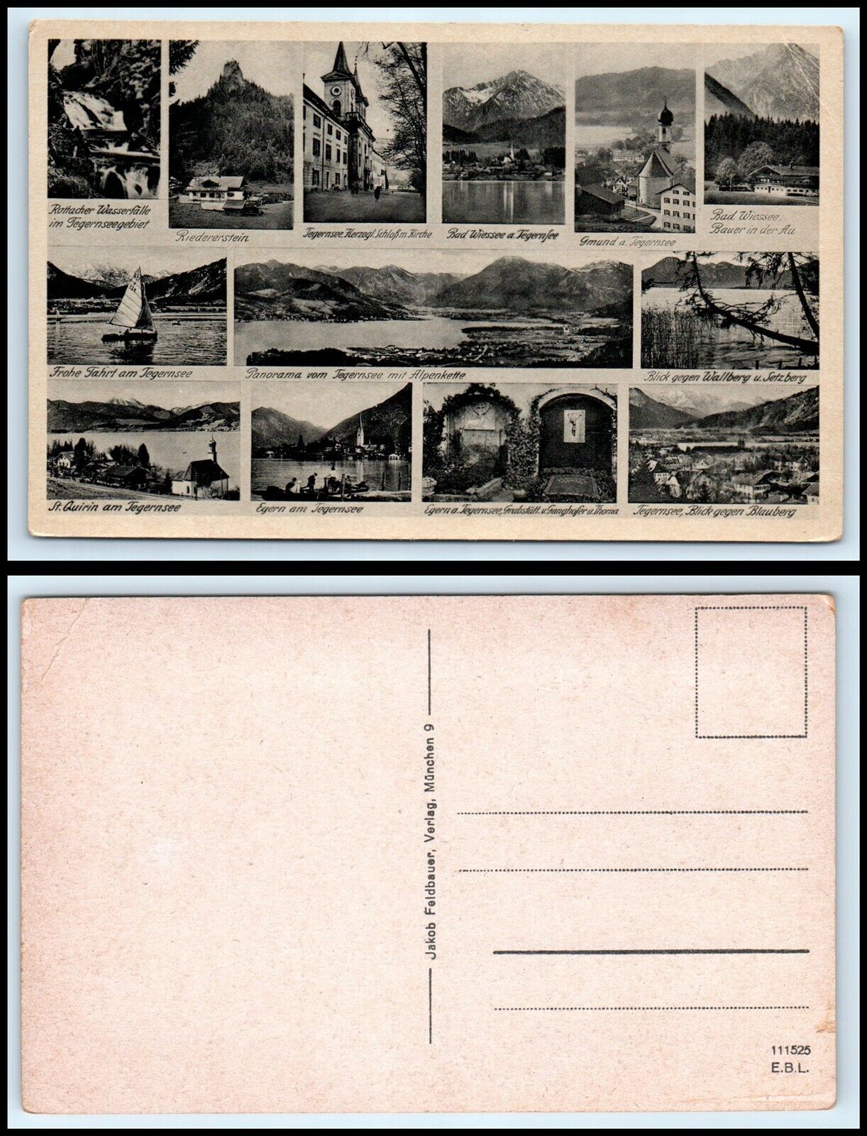 GERMANY Postcard - Multiview BS