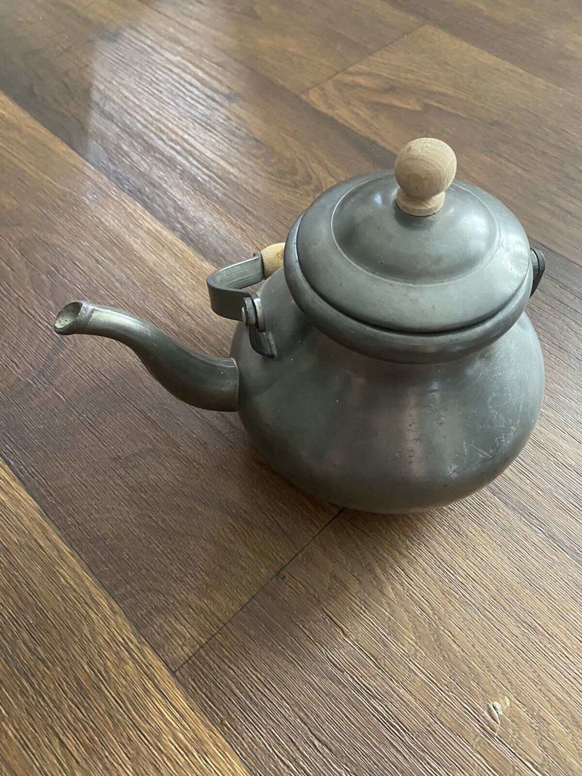Vintage frieling zion 92% pewter kettle Germany