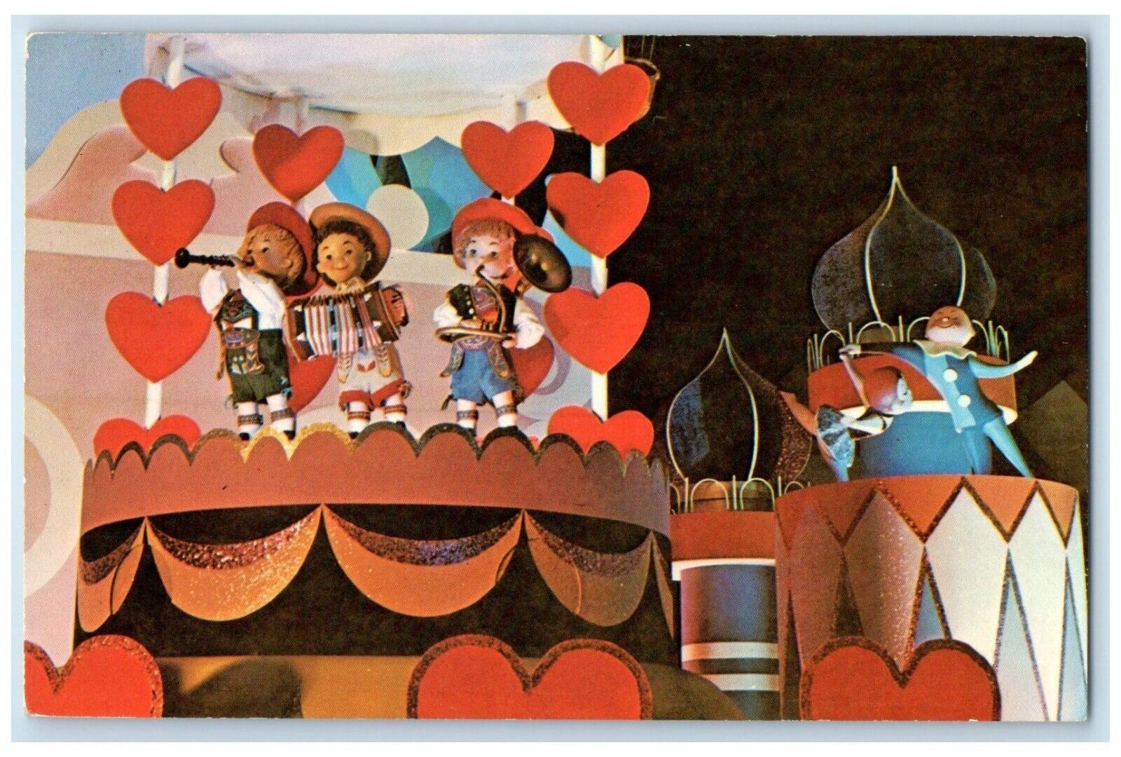c1950s It\'s A Small World European Children Performer Walt Disney World Postcard