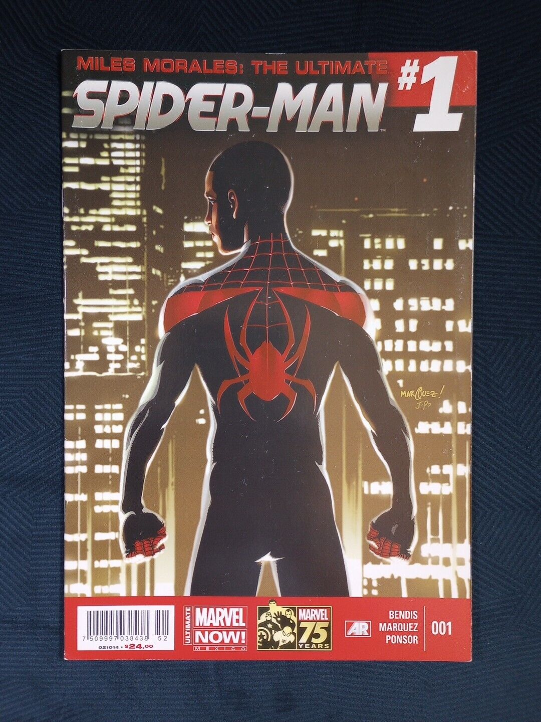 MILES MORALES: THE ULTIMATE SPIDER-MAN #1 (2014) VF/NM Rare HTF Mexico Variant