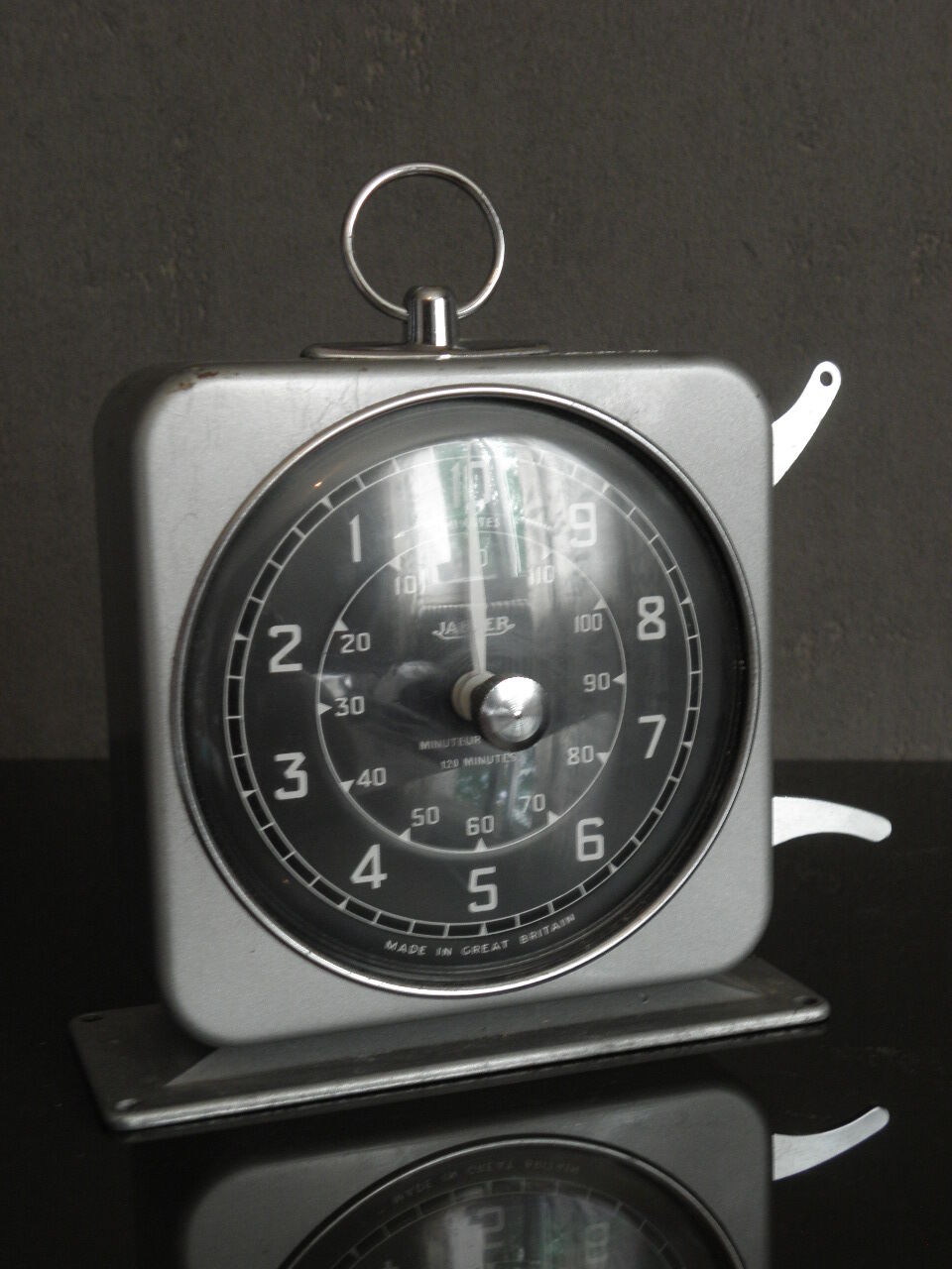clock alarm TIMER JAEGER smiths industries limited watch Minute Minder Retro vtg