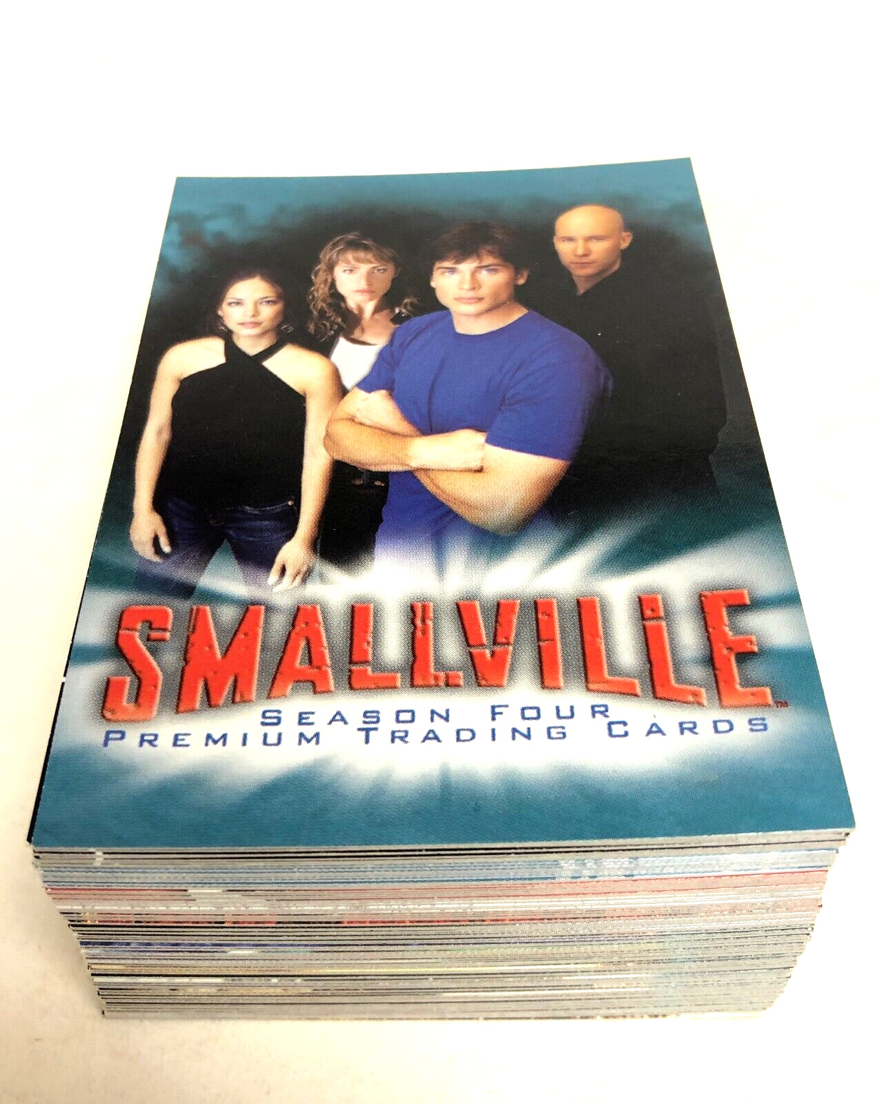 2005 Smallville Season 4 Complete Trading Card Set 1-90 Inkworks
