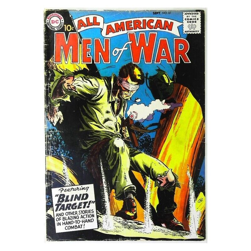 All-American Men of War #61 in Very Good minus condition. DC comics [v~
