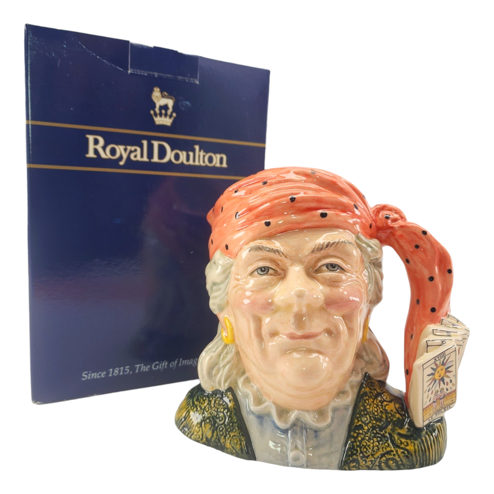 Royal Doulton The Fortune Teller Character Toby Jug D6874 Special Edition 1991