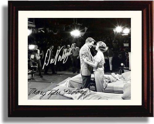 Unframed Dick Van Dyke Show Autograph Promo Print - Dick Van Dyke and Mary
