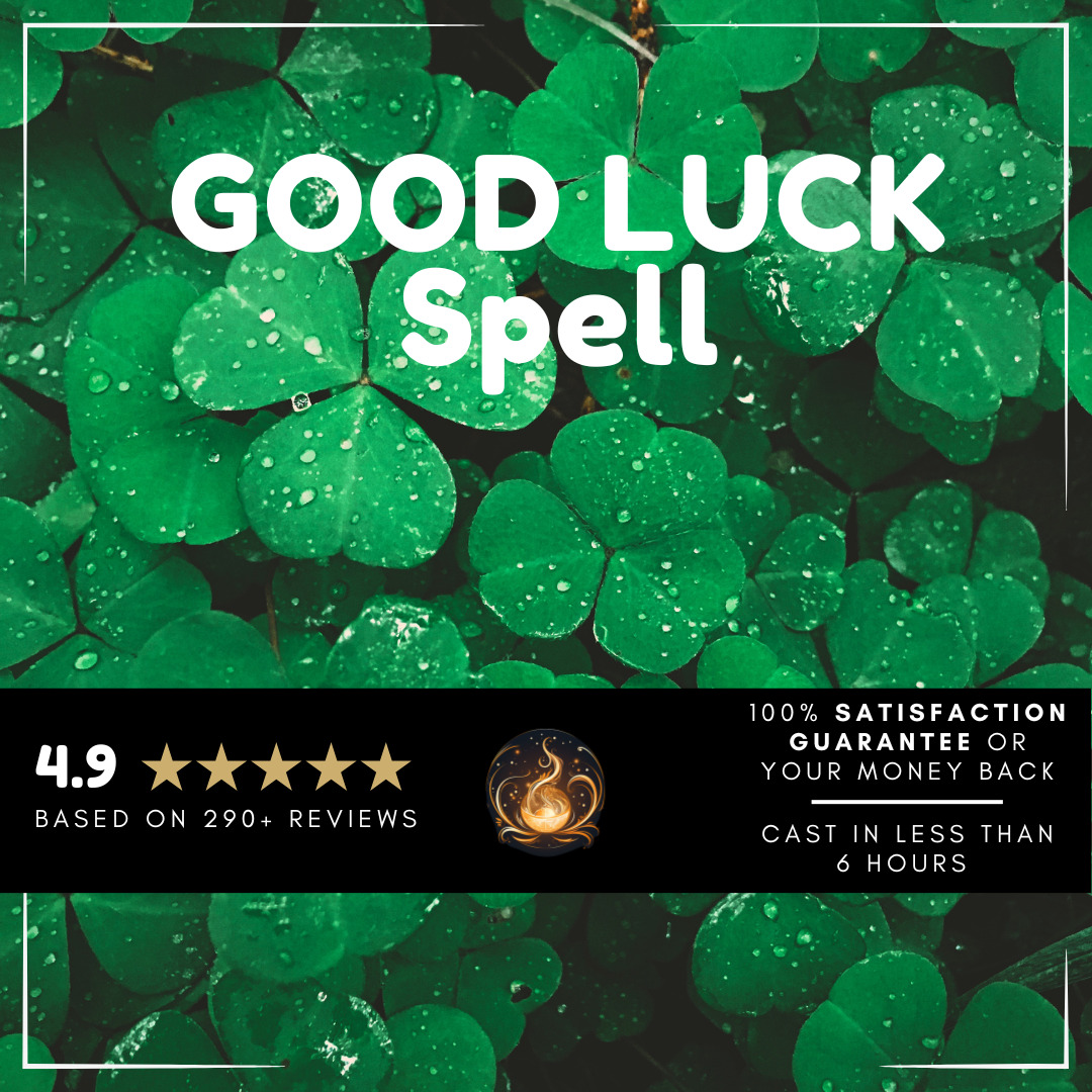 🍀 *STRONG GOOD LUCK SPELL | Get Lucky in life | Urgent request