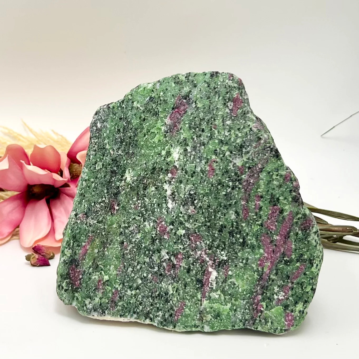 Large Ruby in Zoisite Anyolite Raw Natural Specimen UV Reactive Crystal 4427g