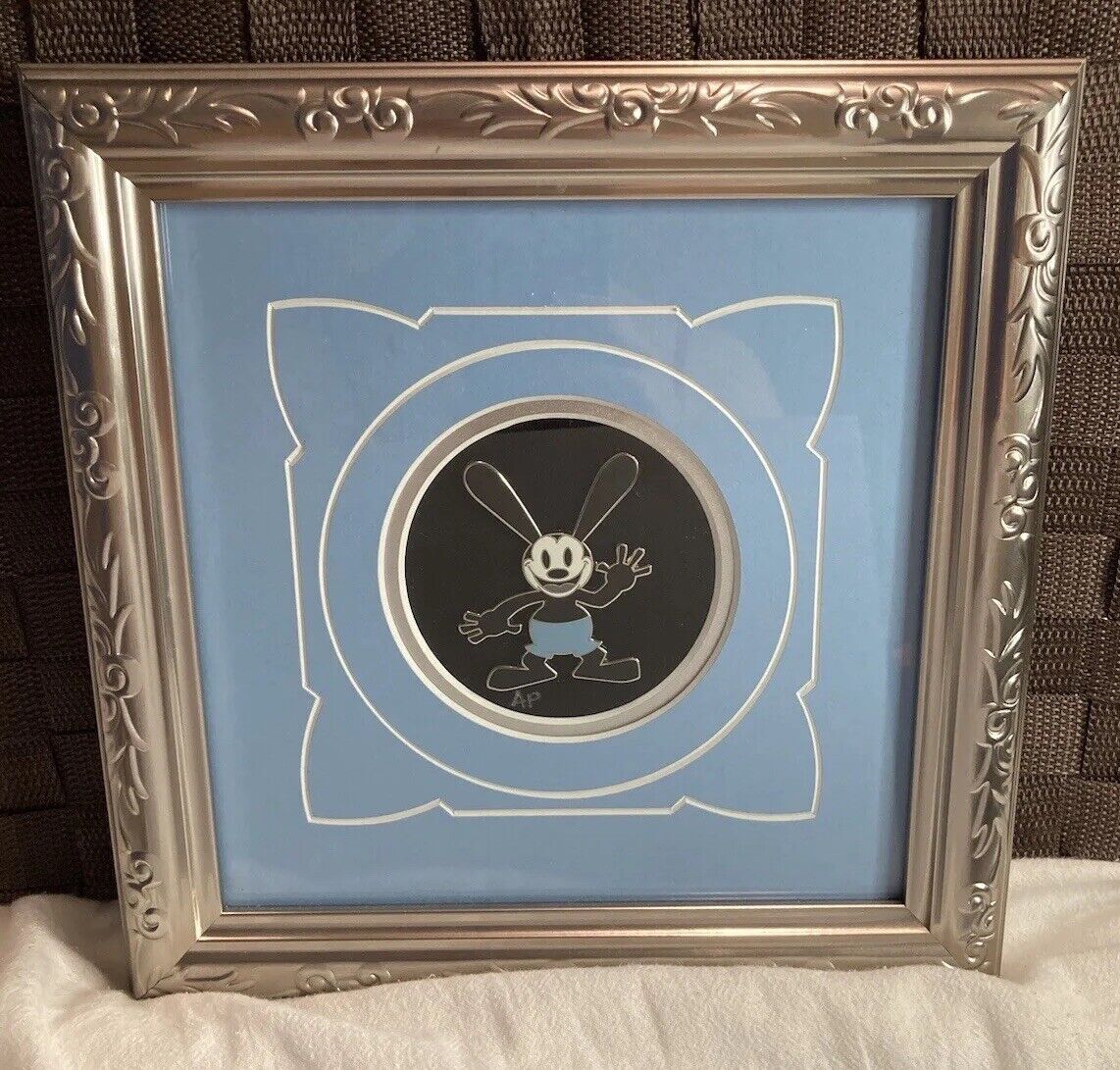 Disney WDI Oswald The Lucky Rabbit  Anniversary Artist Proof LE Framed Pin