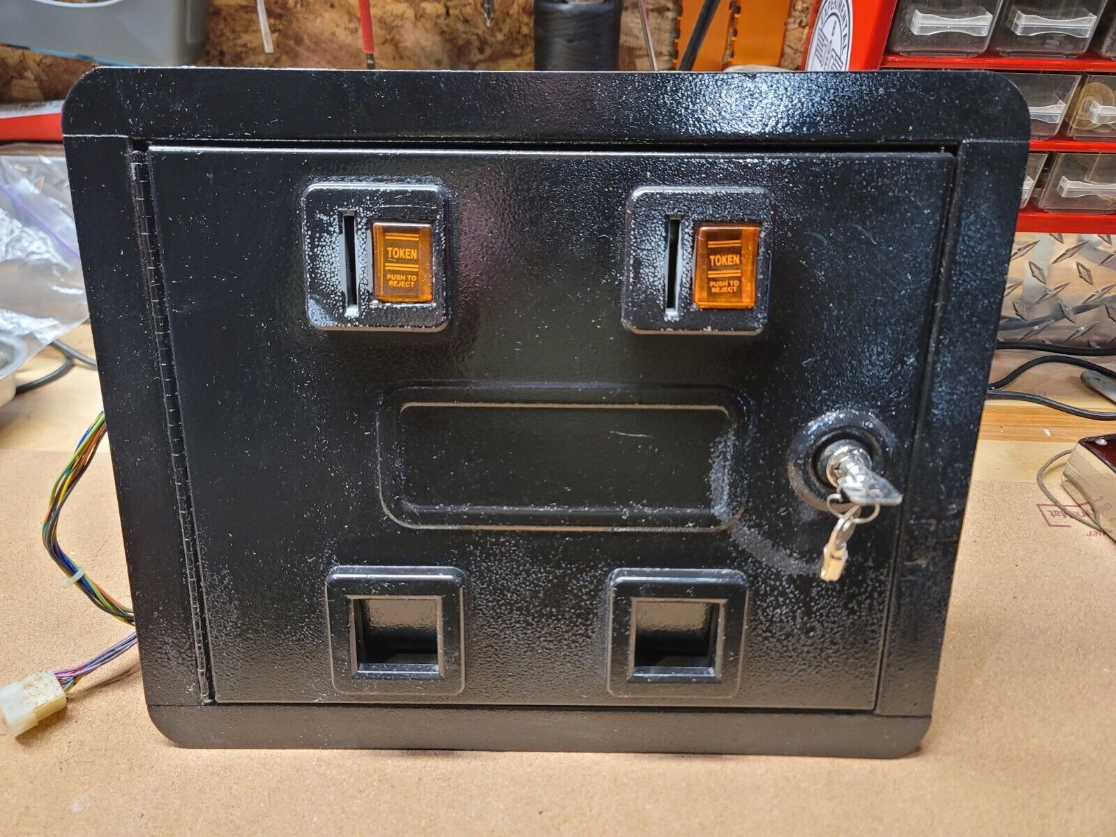 Arcade Coin Door From Taito Operation Thunderbolt New Lock