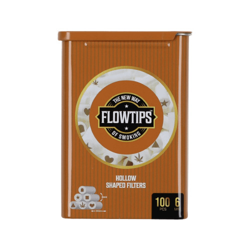 FLOWTIPS ® 100 SHAPED FILTER TIPS TIN