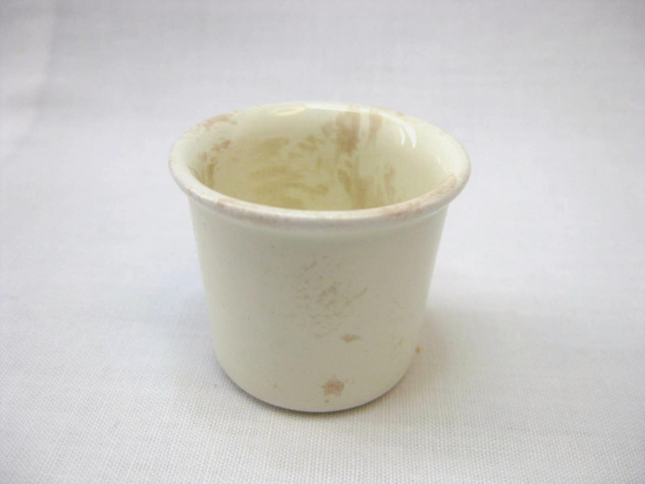 Distress effect Inkwell insert Porcelain inkpot inkwell liner choice of 11 sizes