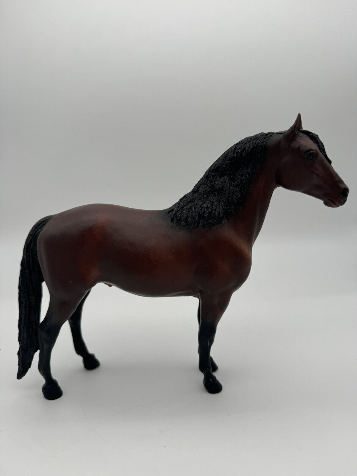 ?CULL? Vintage Breyer Horse #65 Marguerite Henry’s Justin Morgan Matte Dark Bay