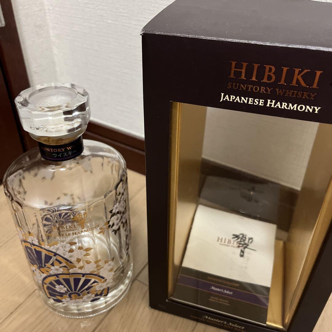 Hibiki Japanese Harmony Master’s Select Limited Edition  Empty bottle/Box 