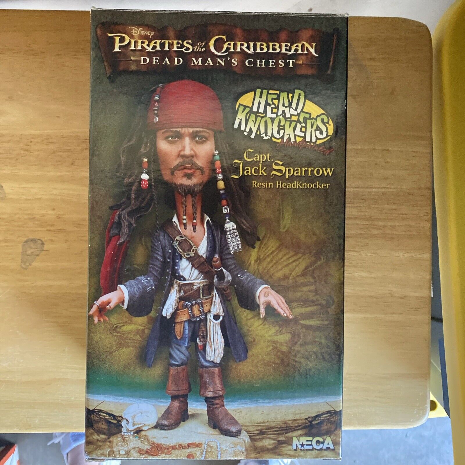 Capt. Jack Sparrow NECA Headknockers. Disney\'s Pirates of the Caribbean