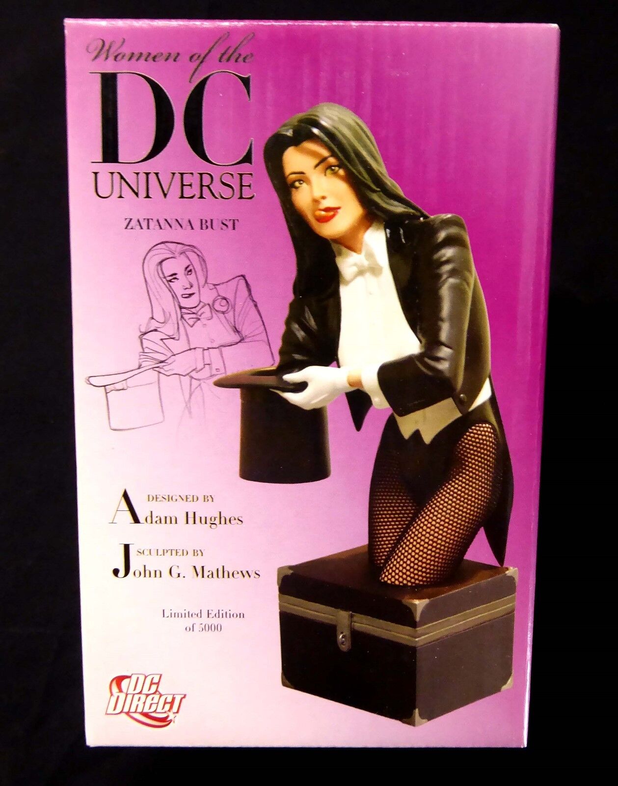 Zatanna Bust Statue New Women of the DC Universe Series 1 Amricons 
