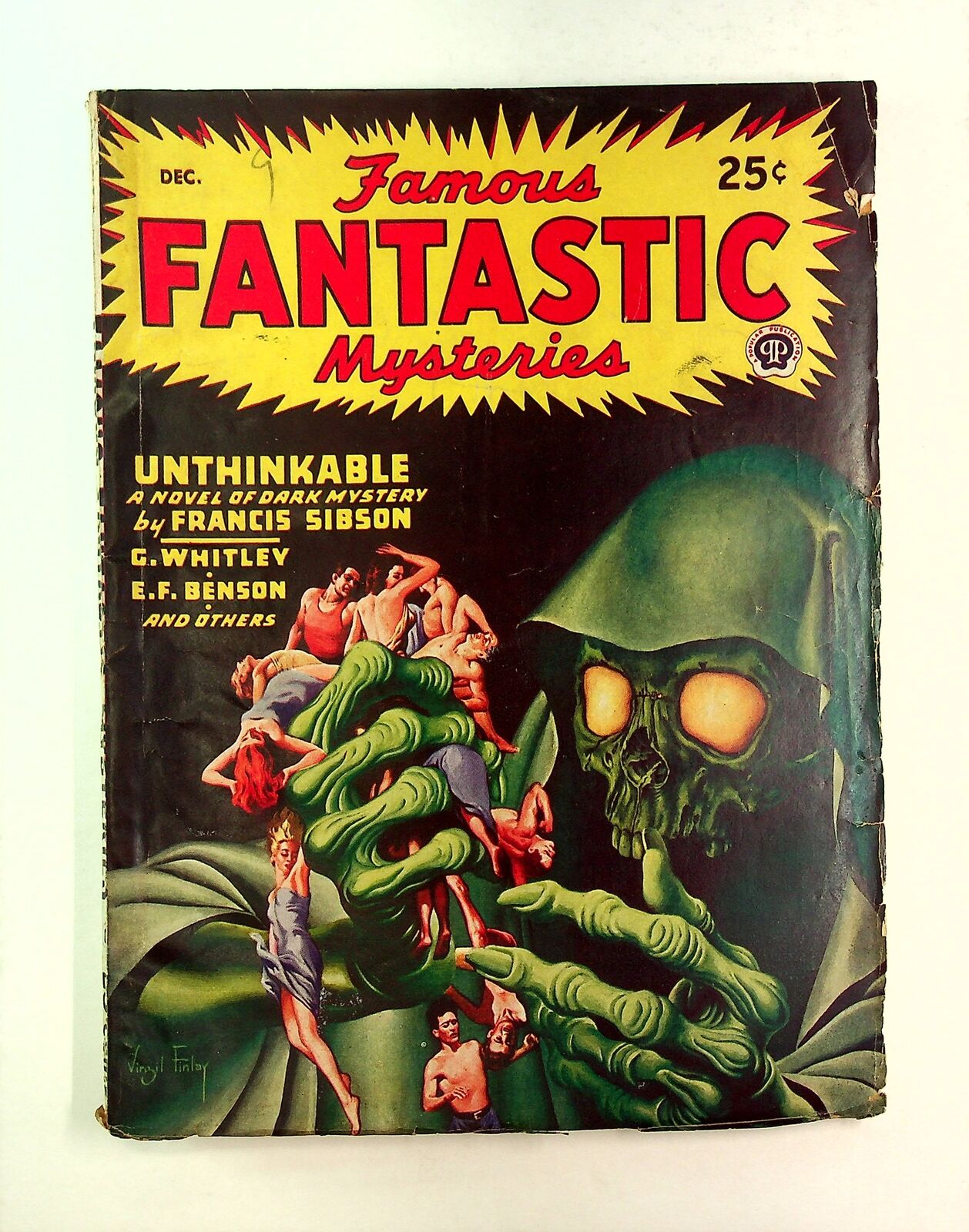 Famous Fantastic Mysteries Pulp Dec 1946 Vol. 8 #2 VG