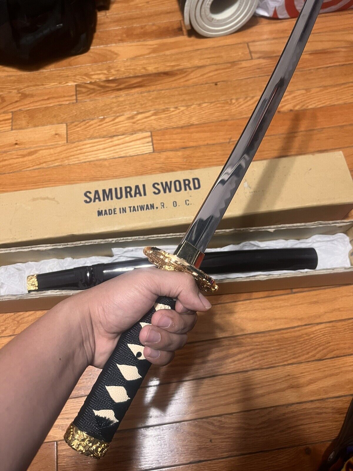 Tanto  Steel Sharp Blade Mini Katana Japanese Samurai Short Sword FullTang