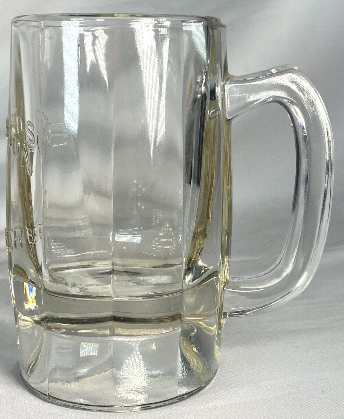 Vintage Richardson’s Thick Glass Root Beer Mug 10oz