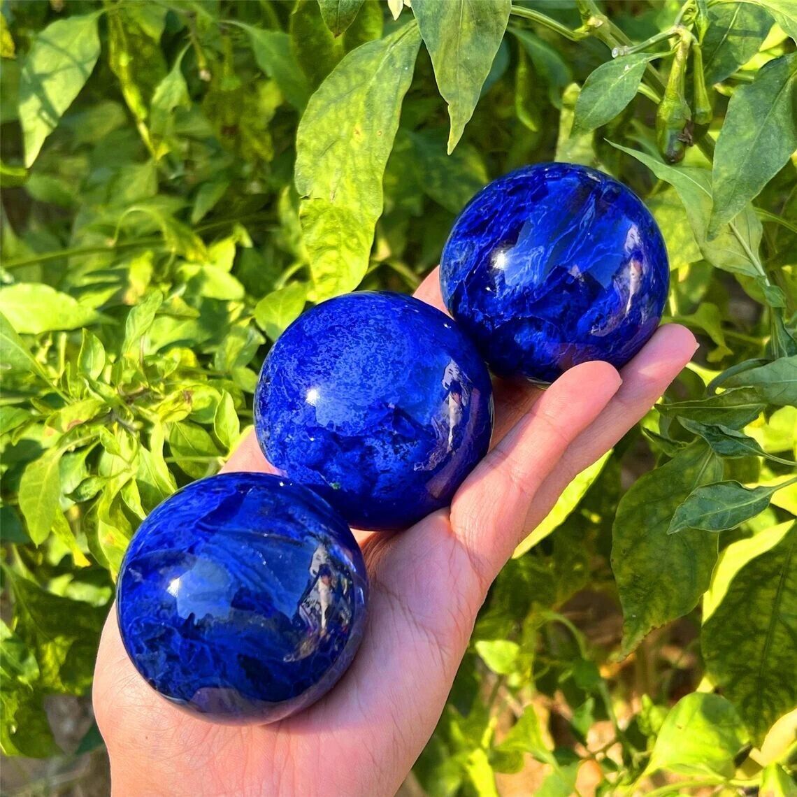 1pc Blue Smelting Stone Ball
