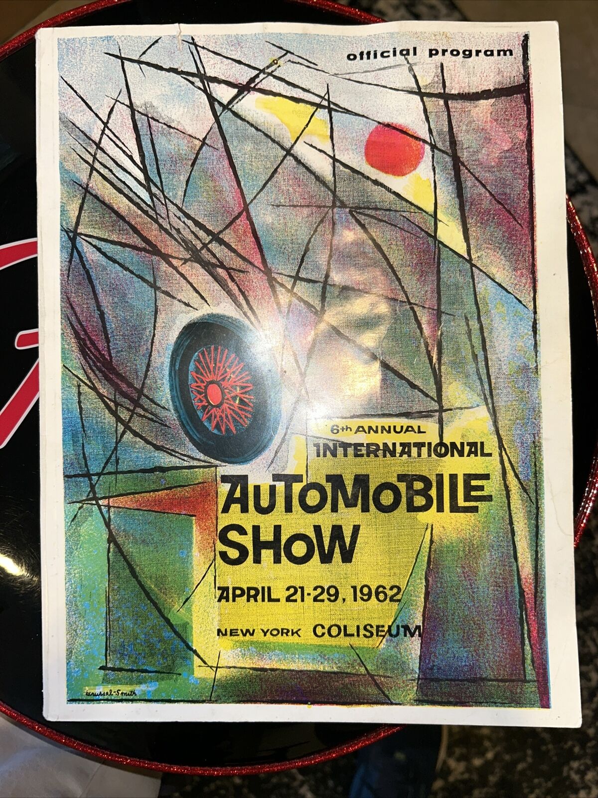 1962 International Automobile show program, New York Coliseum, ads, Cars, trucks