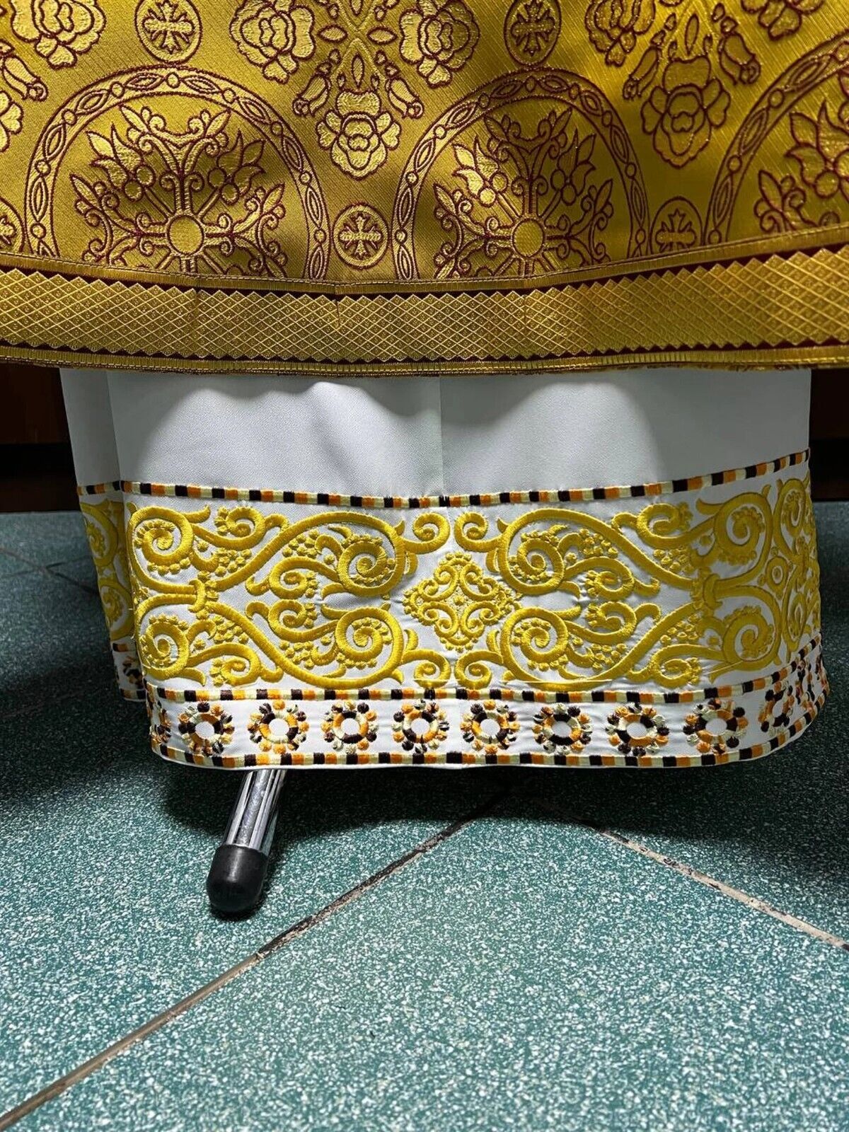 Stykhar with embroidery, podriznik - Orthodox vestments of a priest