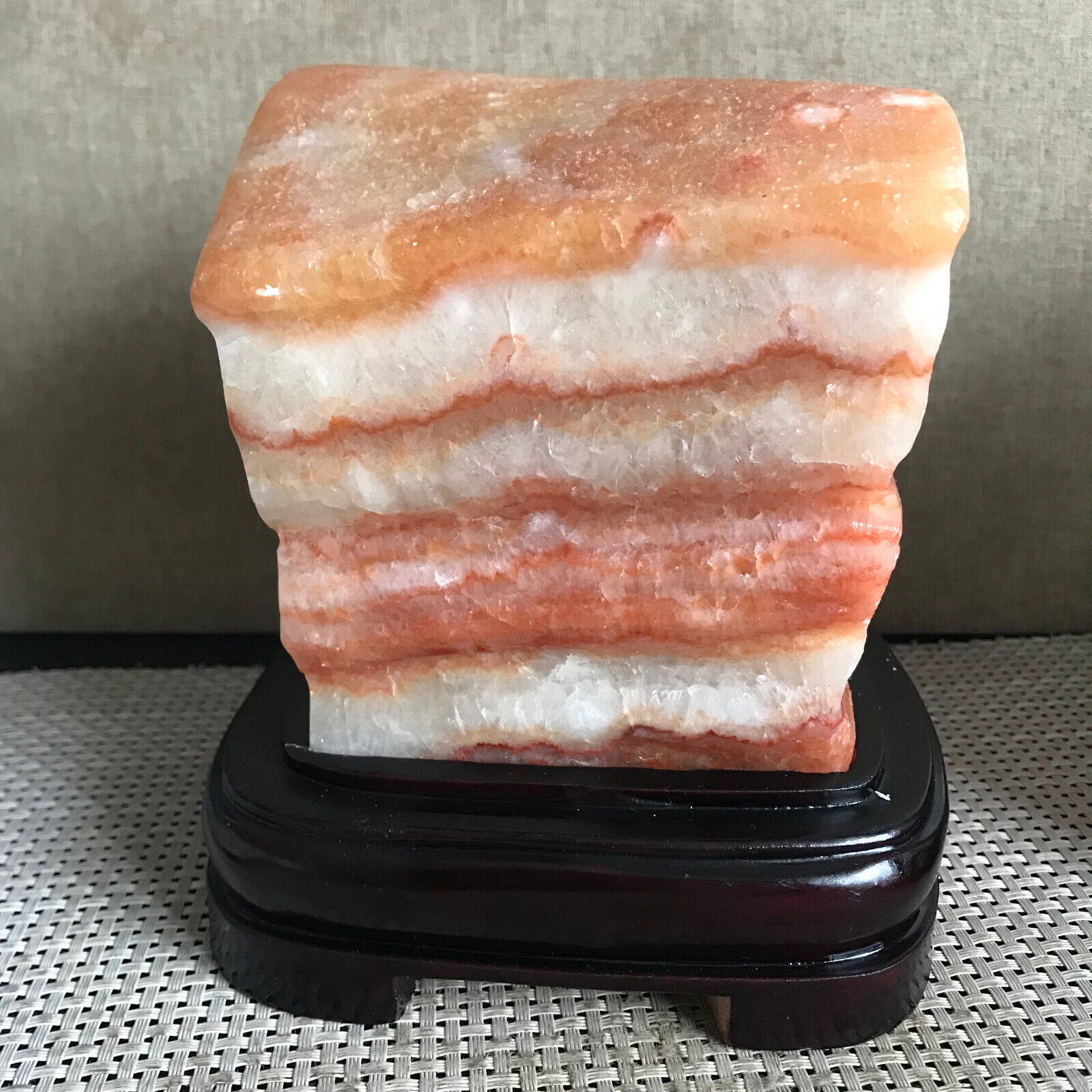 3800g Rare natural pork stone crystal rough specimen for treatment of health 05