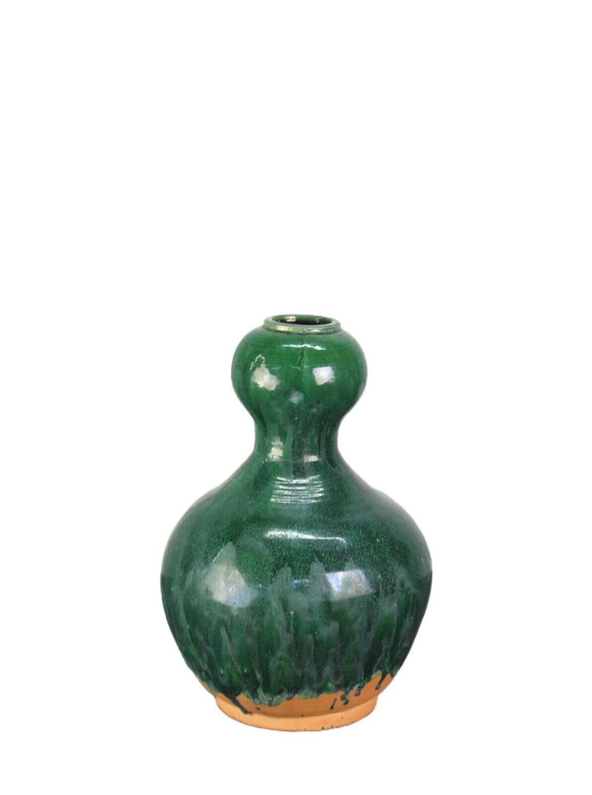 Green Gourd Shape Vase