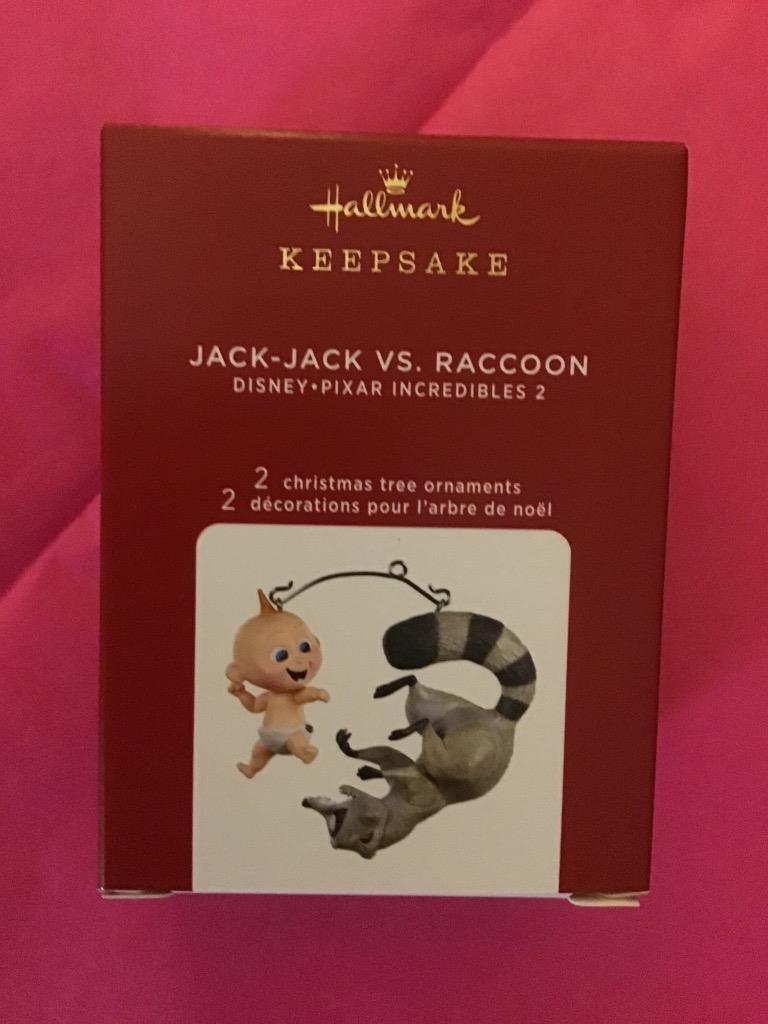 Hallmark Keepsake Ornament 2020 Jack Jack vs. Raccoon Disney Pixar Incredibles 2