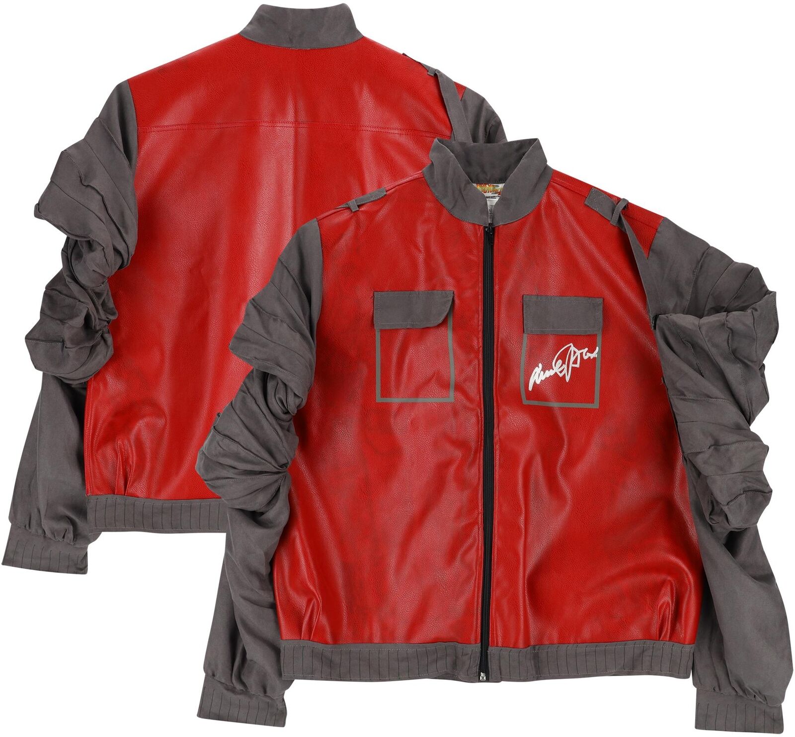 Michael J. Fox Back to the Future Autographed Jacket BAS