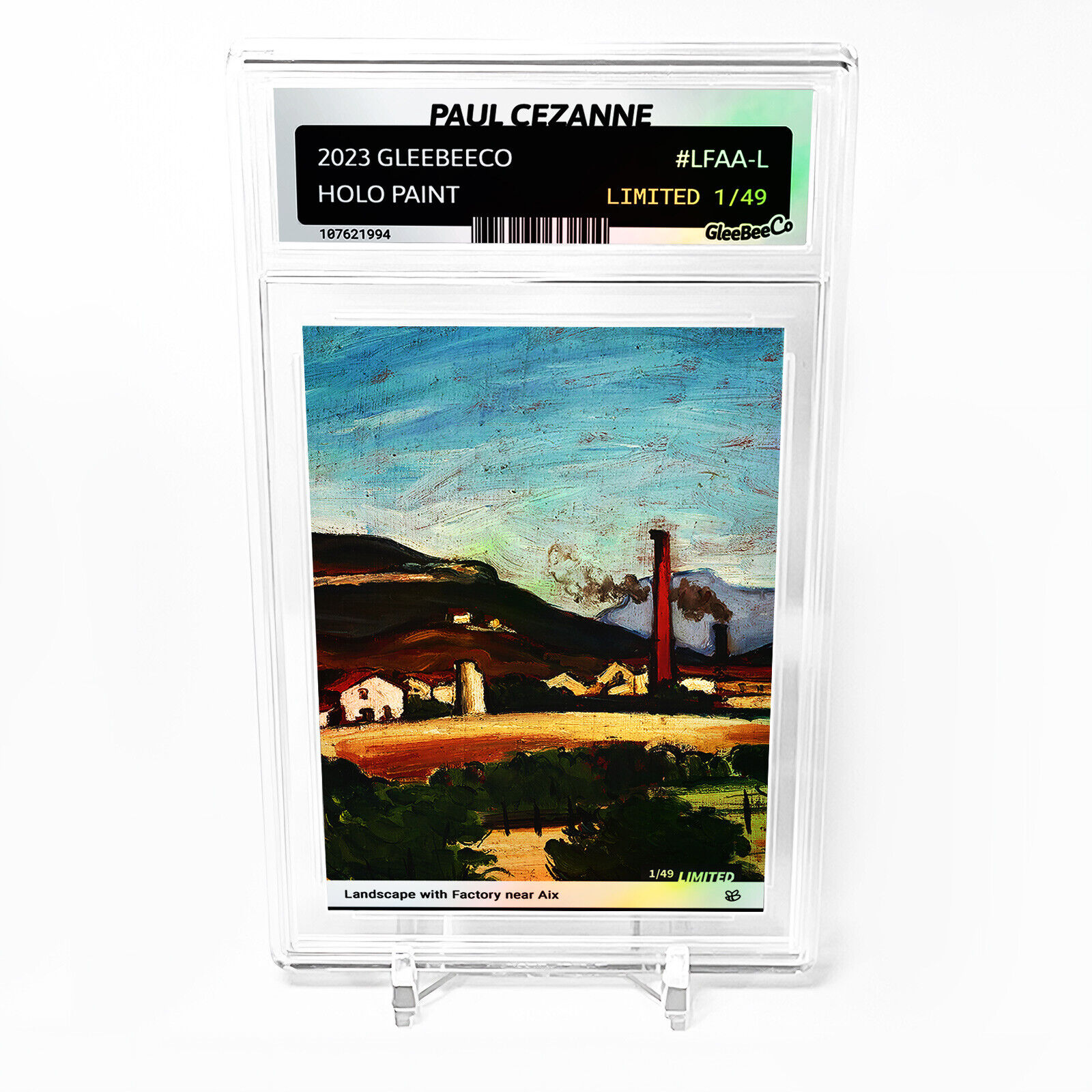 LANDSCAPE WITH FACTORY NEAR AIX Paul Cezanne 2023 GleeBeeCo Card #LFAA-L /49
