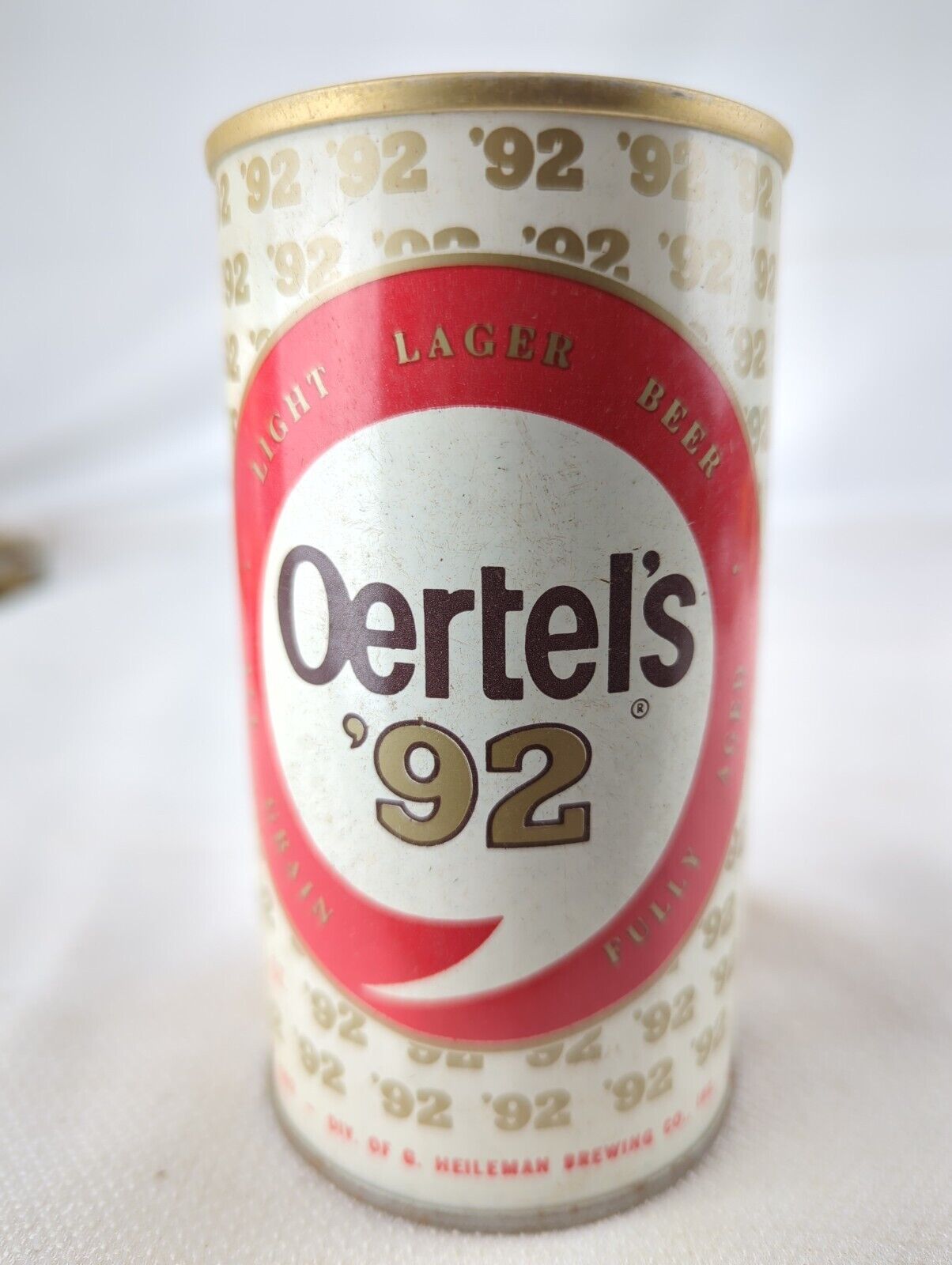 Oertel\'s 92 Light Lager Beer Newport KY Pull Tab Can EMPTY