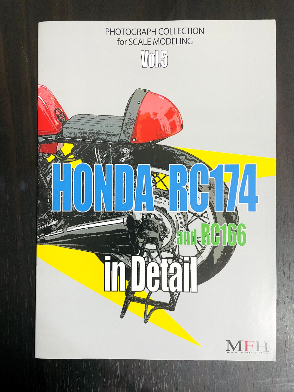 HONDA RC174 and 166 in Detail PHOTOGRAPH COLLECTION for SCALE MODELING No.5 Book