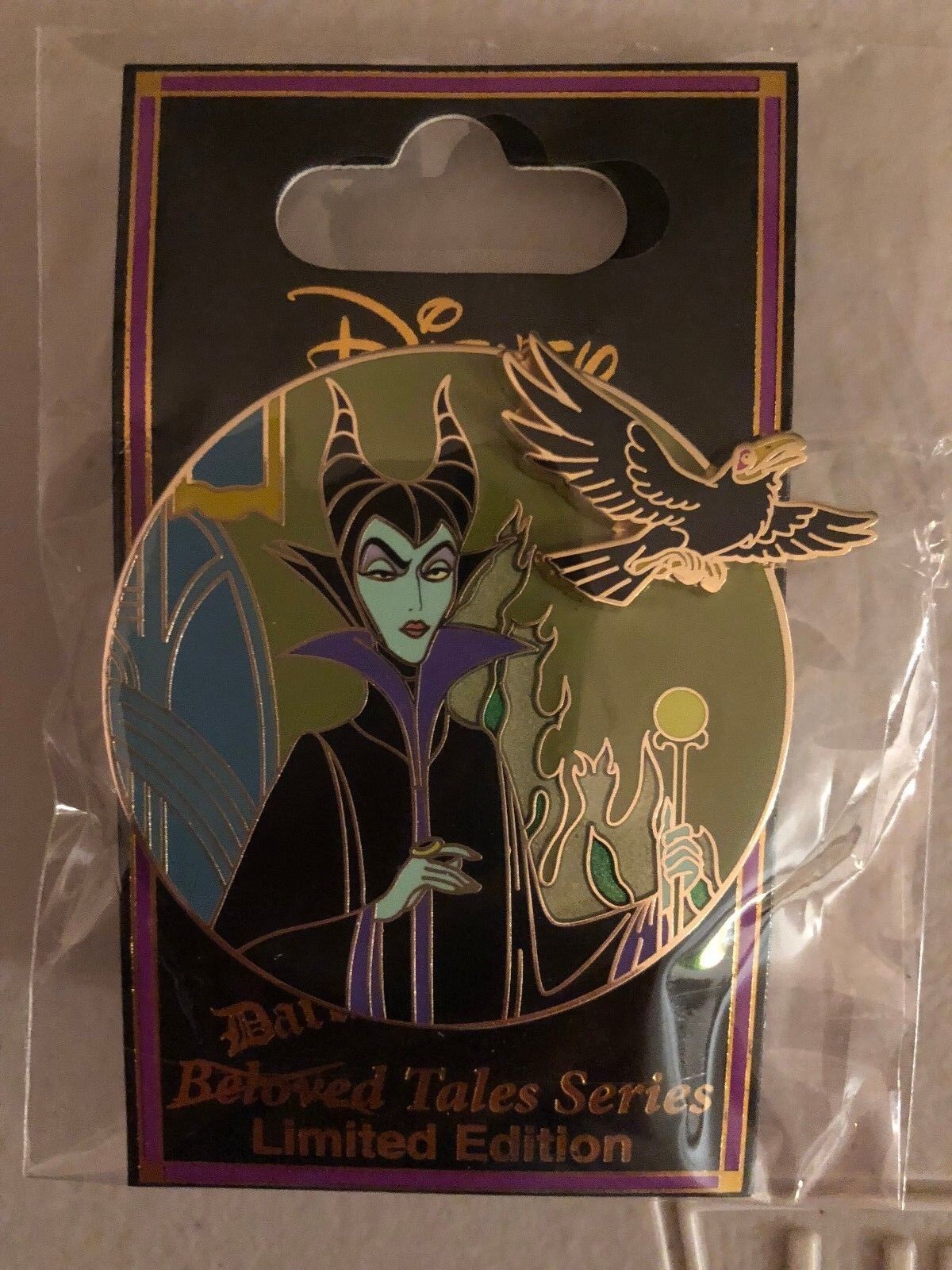 Disney DSF LE 300 Dark Tales Villains Pin Event Maleficent