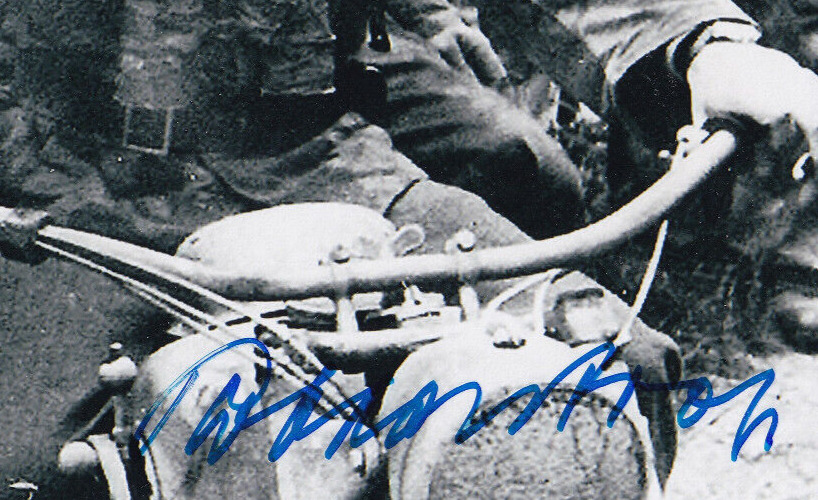 Rudolf Von Ribbentrop Signed Autographed 4x6 Photo WWII German Iron Cross Rare
