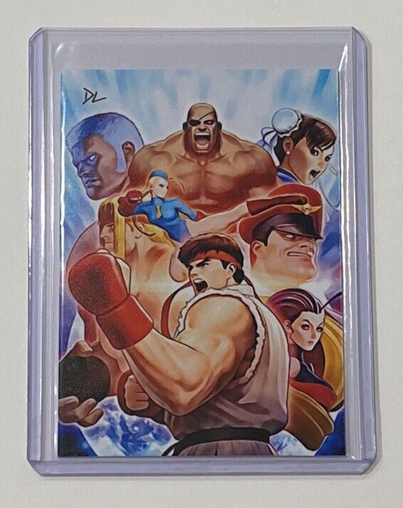 Street Fighter Limited Edition Artist Signed “The Ultimate Battle” Card 3/10