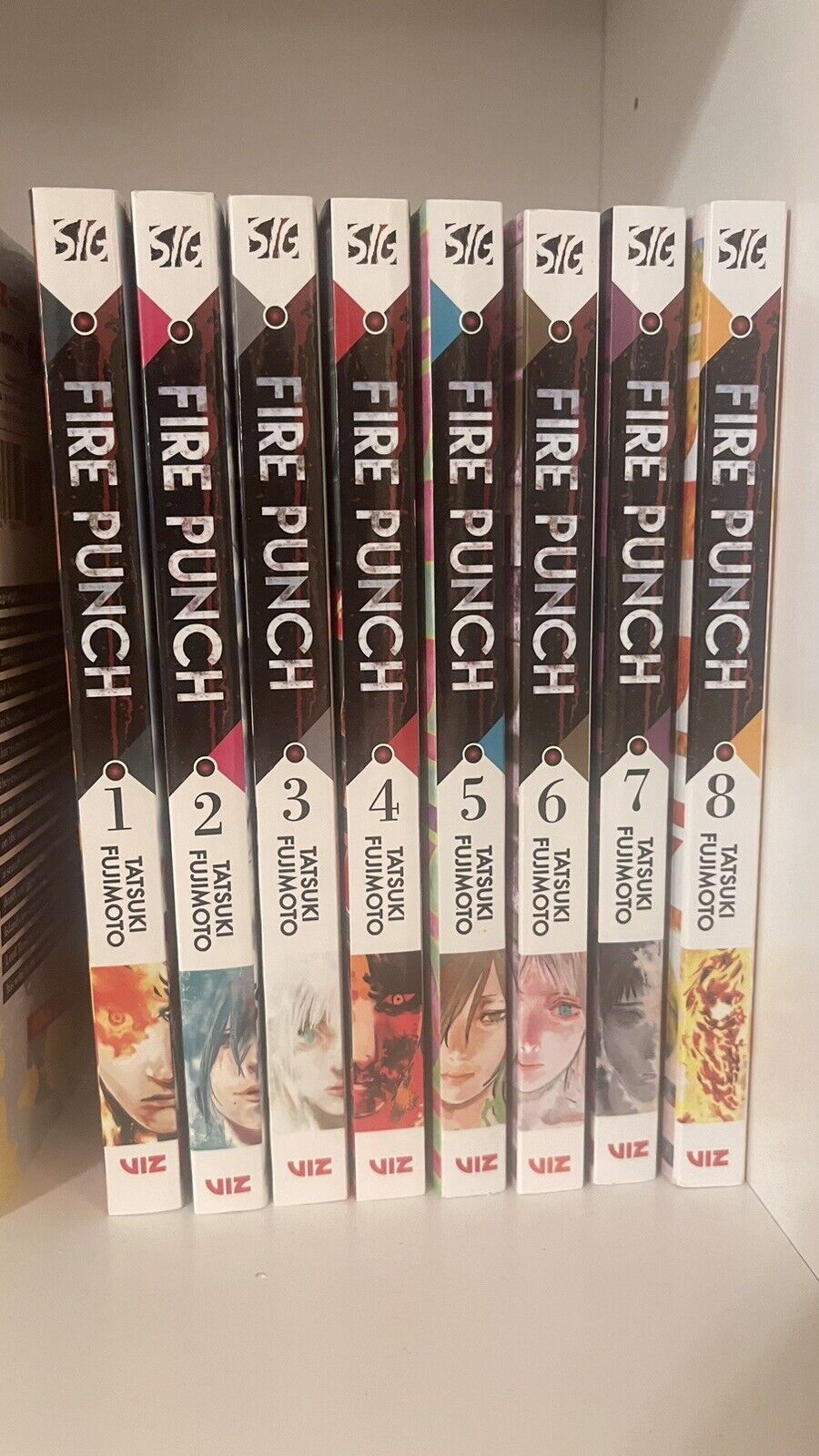 Fire Punch Manga Volumes 1-8 Brand New English Authentic Viz Media